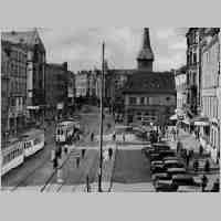 90-38-0144 Koenigsberg, Steindamm, im Hintergrund der Turm der Steindammkirche.jpg